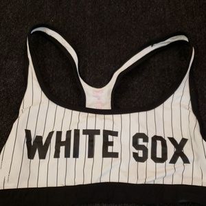 Victoria's secret pink white Sox sports bra